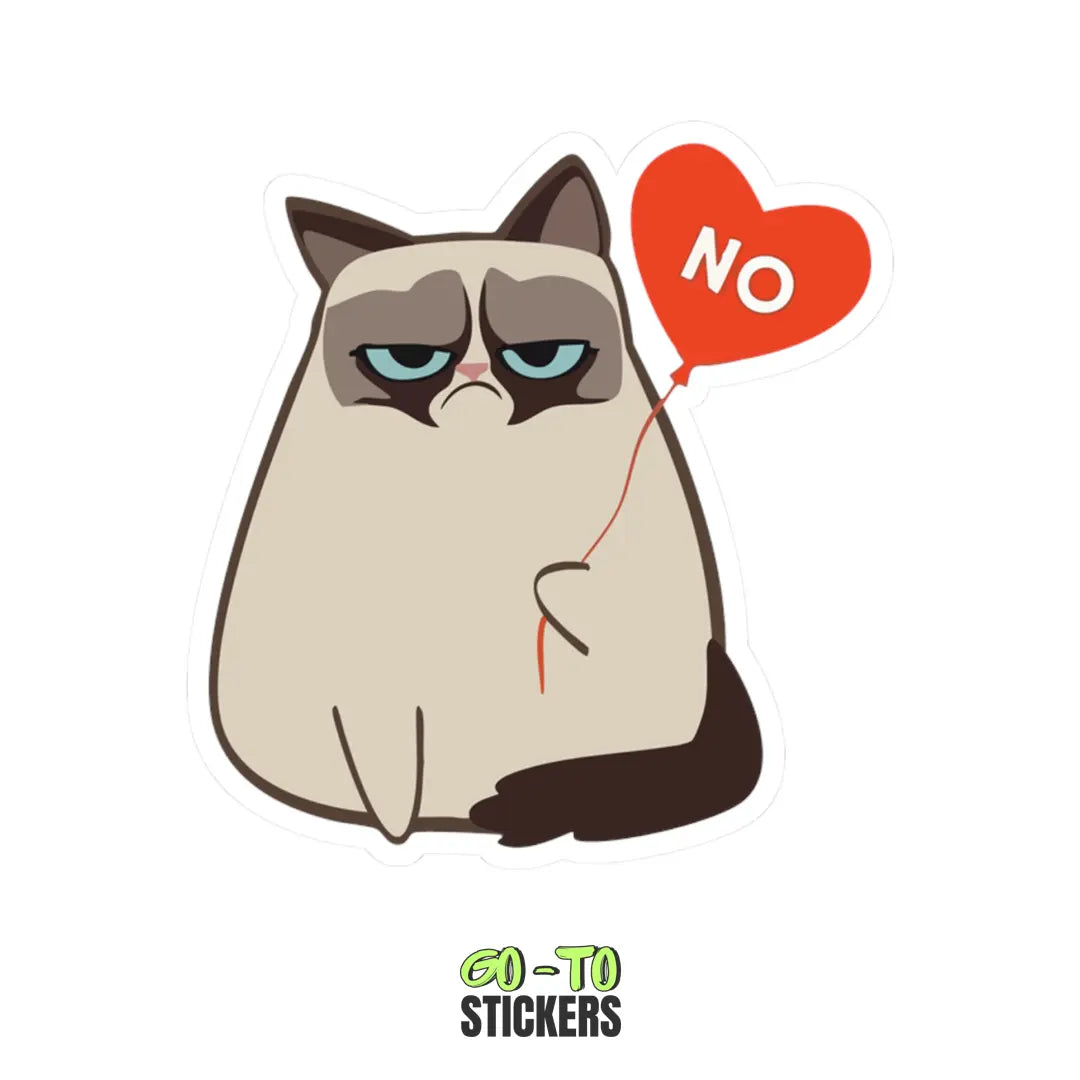 NO LOVE, JUST GRUMPY